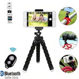 3 in 1 Selfie Stick, Mini Tripod, Phone Holder with Bluetooth Control - Globe Traveler Store