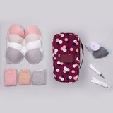 Travel Organizer Bag for Underwear, Cosmetics, and Toiletries - Globe Traveler Store