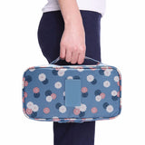 Travel Organizer Bag for Underwear, Cosmetics, and Toiletries - Globe Traveler Store