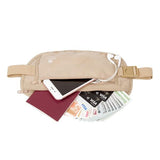 RFID-Blocking Travel Waist Belt for Passport & Credit Cards - Globe Traveler Store