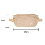 RFID-Blocking Travel Waist Belt for Passport & Credit Cards - Globe Traveler Store