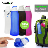 Collapsible Silicone Water Bottle- Leakproof, BPA Free, FDA Approved - Globe Traveler Store
