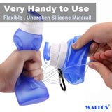 Collapsible Silicone Water Bottle- Leakproof, BPA Free, FDA Approved - Globe Traveler Store