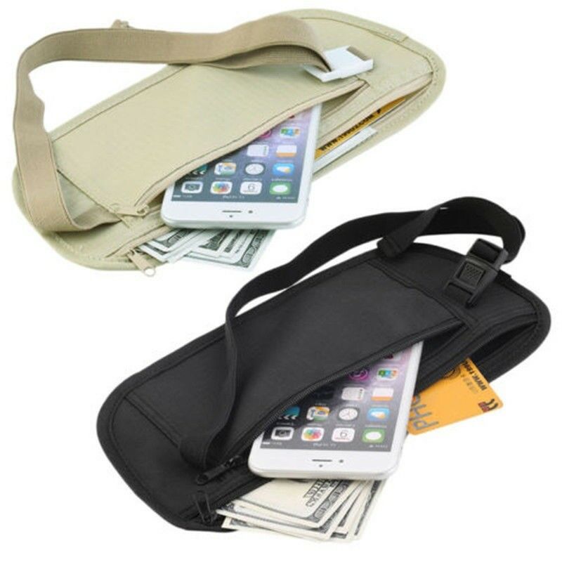 Travel Pouch Hidden Rfid, Secret Money Wallet