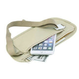 Ultra Slim Travel Waist Pack to keep Passport, Credit Cards, & Money Safe - Globe Traveler Store