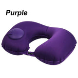 Inflatable Easy to Fold Travel Neck Pillow - Globe Traveler Store