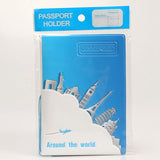 Lovely PVC Travel Passport Cover with Identity ID Card Compartment - Globe Traveler Store