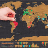 Scratch off World Travel Map - Globe Traveler Store