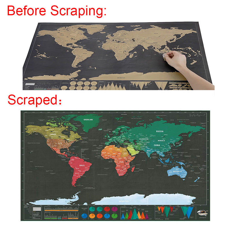 Scratch World Map