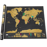 Scratch off World Travel Map - Globe Traveler Store