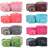 6pcs Travel Luggage Packing Organizers - Globe Traveler Store