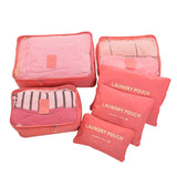 6pcs Travel Luggage Packing Organizers - Globe Traveler Store