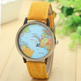 Beautiful World Traveler Watch - Globe Traveler Store