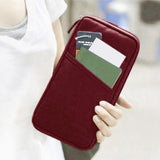 Multi-functional Travel Organizer for Passport, Boarding Pass, Credit Cards - Globe Traveler Store