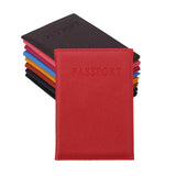 Classic Passport Holder Available in Black, Navy Blue, & Red - Globe Traveler Store