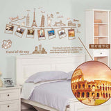 Creative Travel Memories Picture Wall Decal - Globe Traveler Store