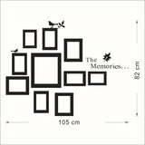 Travel Memories Photo Frame Removable Vinyl - Globe Traveler Store