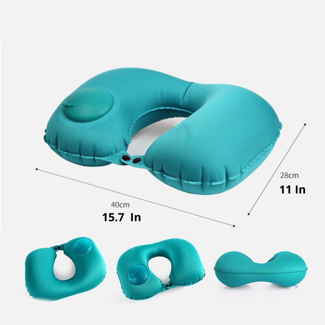 Foldable neck fashion pillow