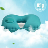 Inflatable Easy to Fold Travel Neck Pillow - Globe Traveler Store