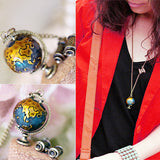 Globe Binoculars Pendant Necklace with Long Chain for Women - Globe Traveler Store