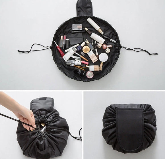 drawstring makeup organizer and travel bag Practical Cosmetic Travel Pouch for Women |Travel Organizers, Bags & Backpacks |Globe Traveler Store