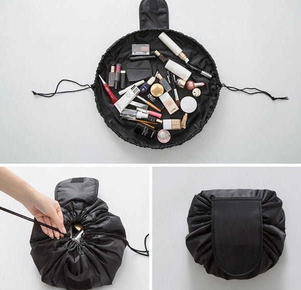 drawstring makeup travel bag Practical Cosmetic Travel Pouch for Women |Travel Organizers, Bags & Backpacks |Globe Traveler Store