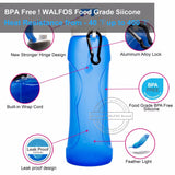 Collapsible Silicone Water Bottle- Leakproof, BPA Free, FDA Approved - Globe Traveler Store