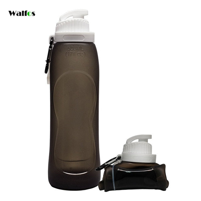 Buy Wholesale China Drinking Collapsible Silicone Bpa Free Travel Carbon Filter  Water Bottle Ultra Filtration Water & Silicone Filtered Water Bottle at USD  8.38