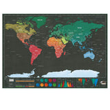 Scratch off World Travel Map - Globe Traveler Store