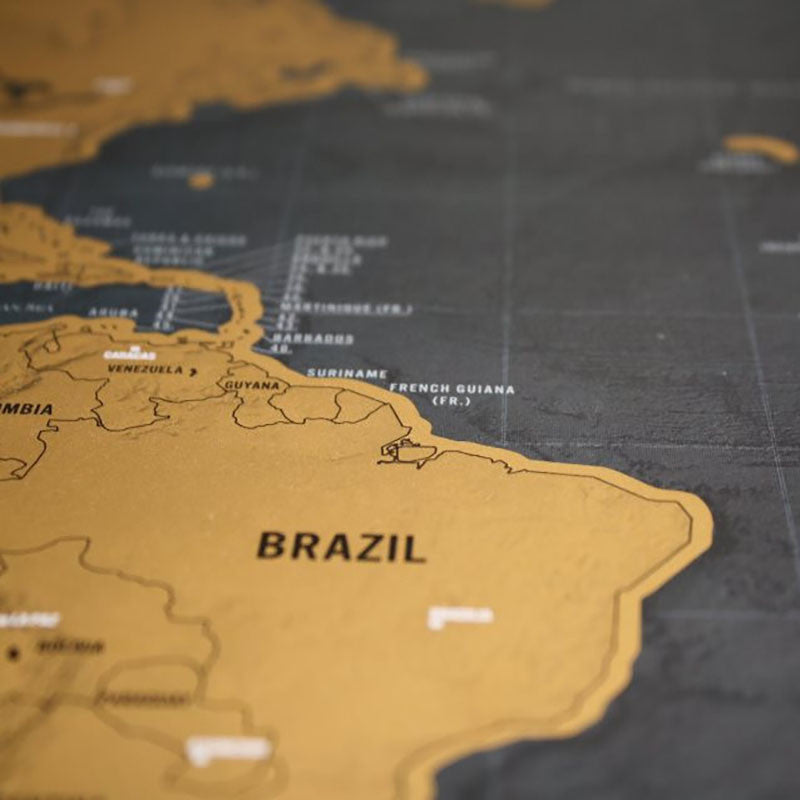 Scratch off World Travel Map – Globe Traveler Store