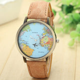 Beautiful World Traveler Watch - Globe Traveler Store