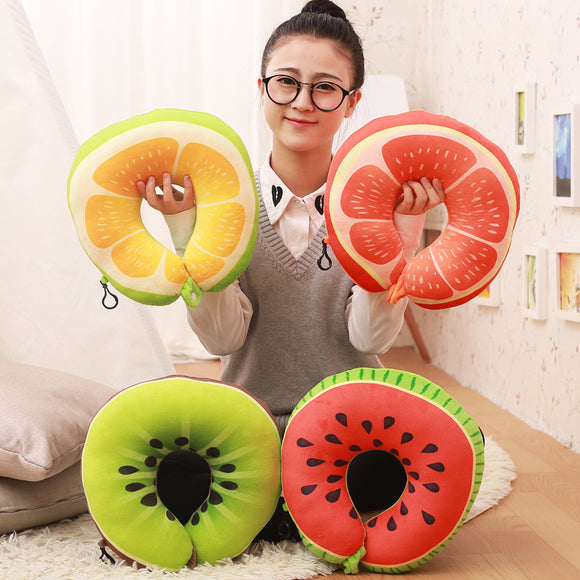 Cute Fruit Shaped Neck Pillow - Globe Traveler Store