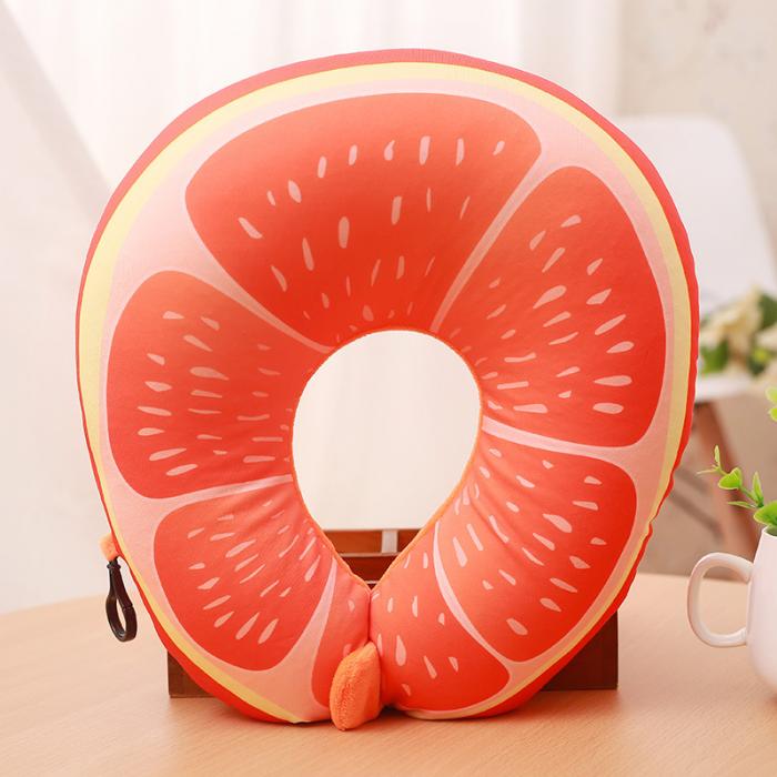 Orange neck pillow best sale