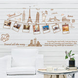 Creative Travel Memories Picture Wall Decal - Globe Traveler Store